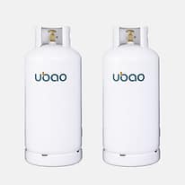 2 x 19 KG GAS + CYLINDER